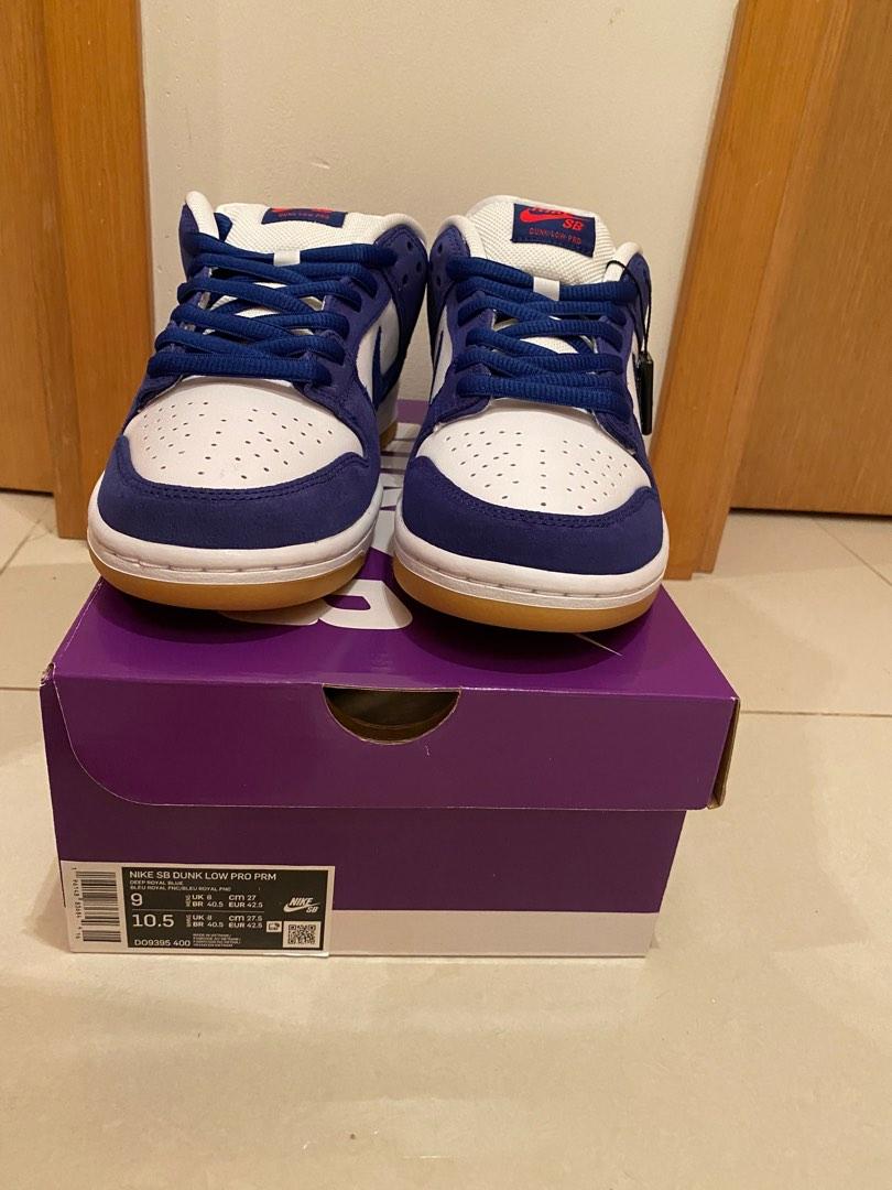 Nike SB Dunk Low Pro Premium Los Angeles Dodgers DO9395-400 - Express  Shipping