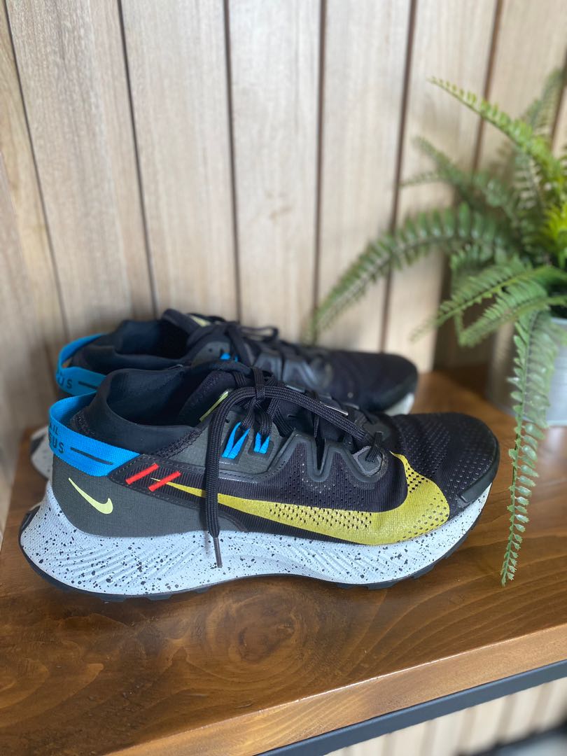 Nike men Trail Running Shoes, Fesyen Pria, Sepatu , Sneakers di Carousell