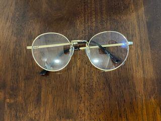 Non-prescription Gold Frame Glasses