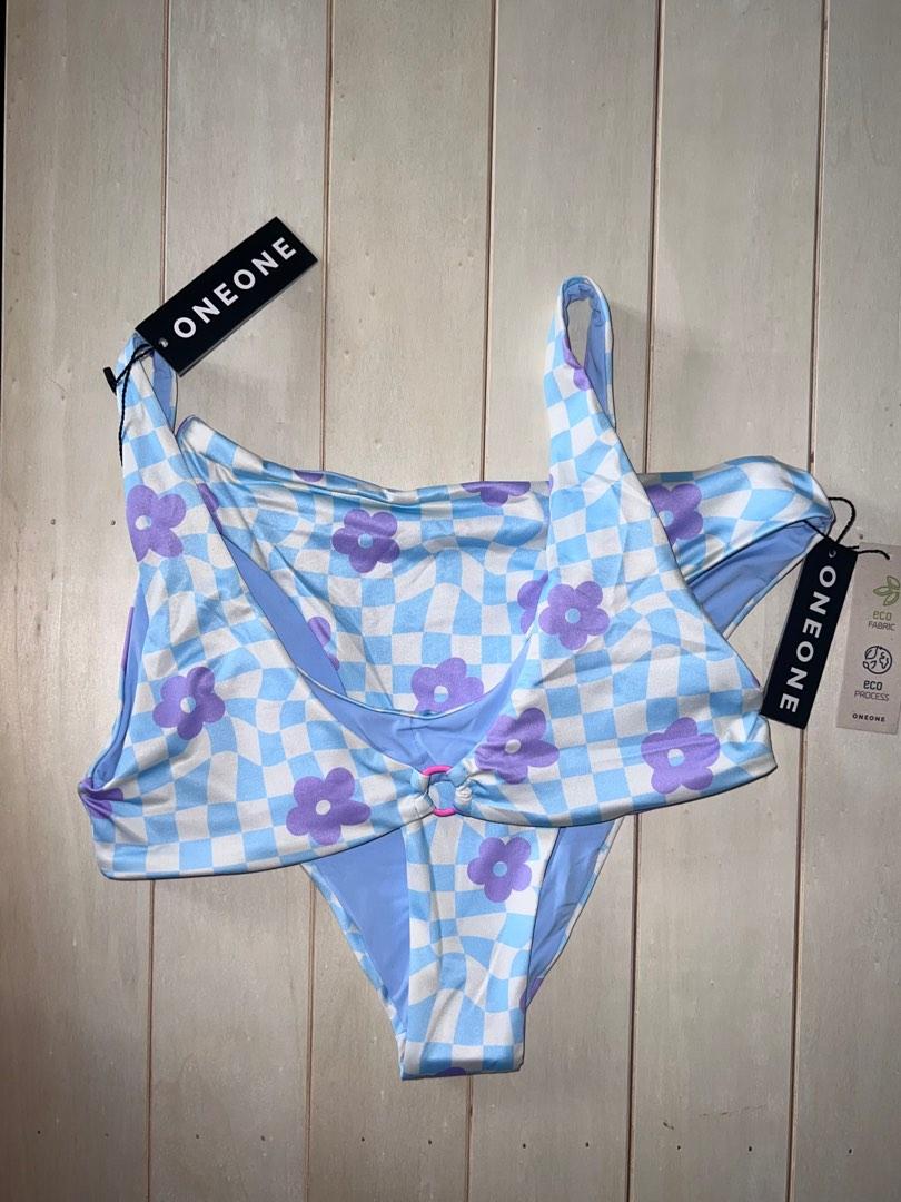 ONE ONE swimwear reversible top and bottom, Women's Fashion, Swimwear