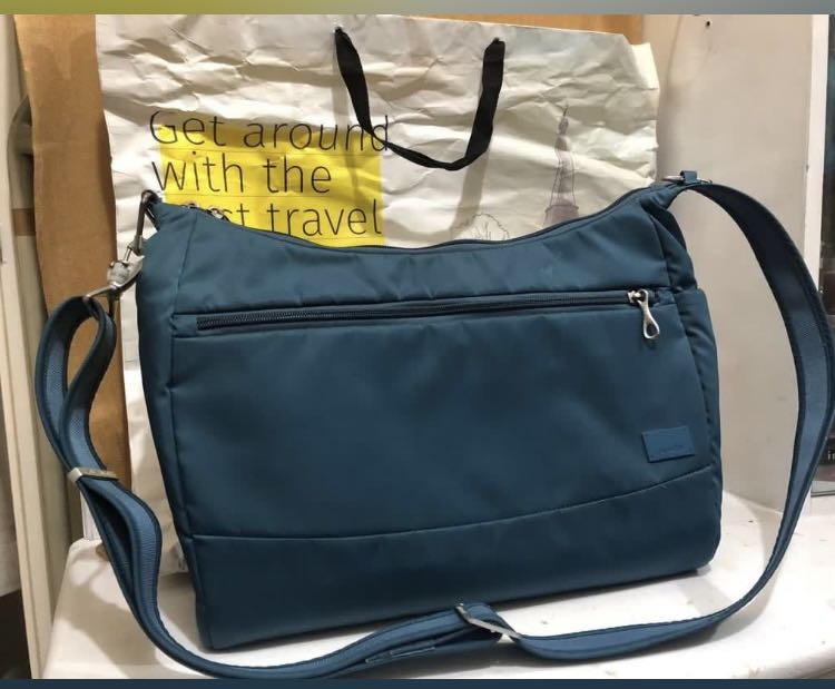 Original Pacsafe City safe CS10, Women's Fashion, Bags & Wallets, Cross ...