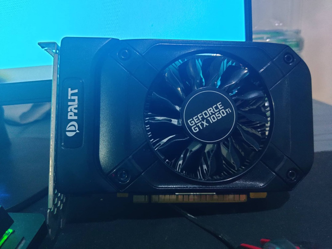 Palit StormX GTX 1050ti 4G GDDR5, Computers & Tech, Parts & Accessories ...
