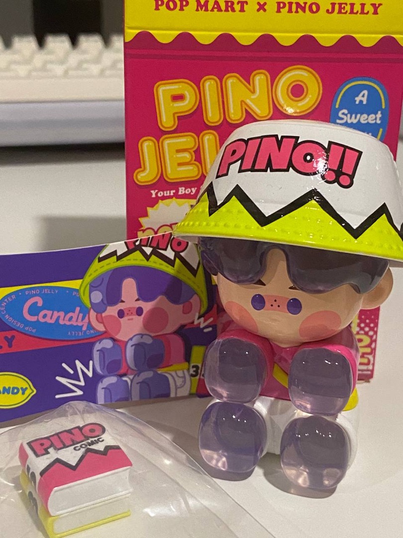 PINO JELLY COMIC BOY POPMART, Hobbies & Toys, Toys & Games on Carousell