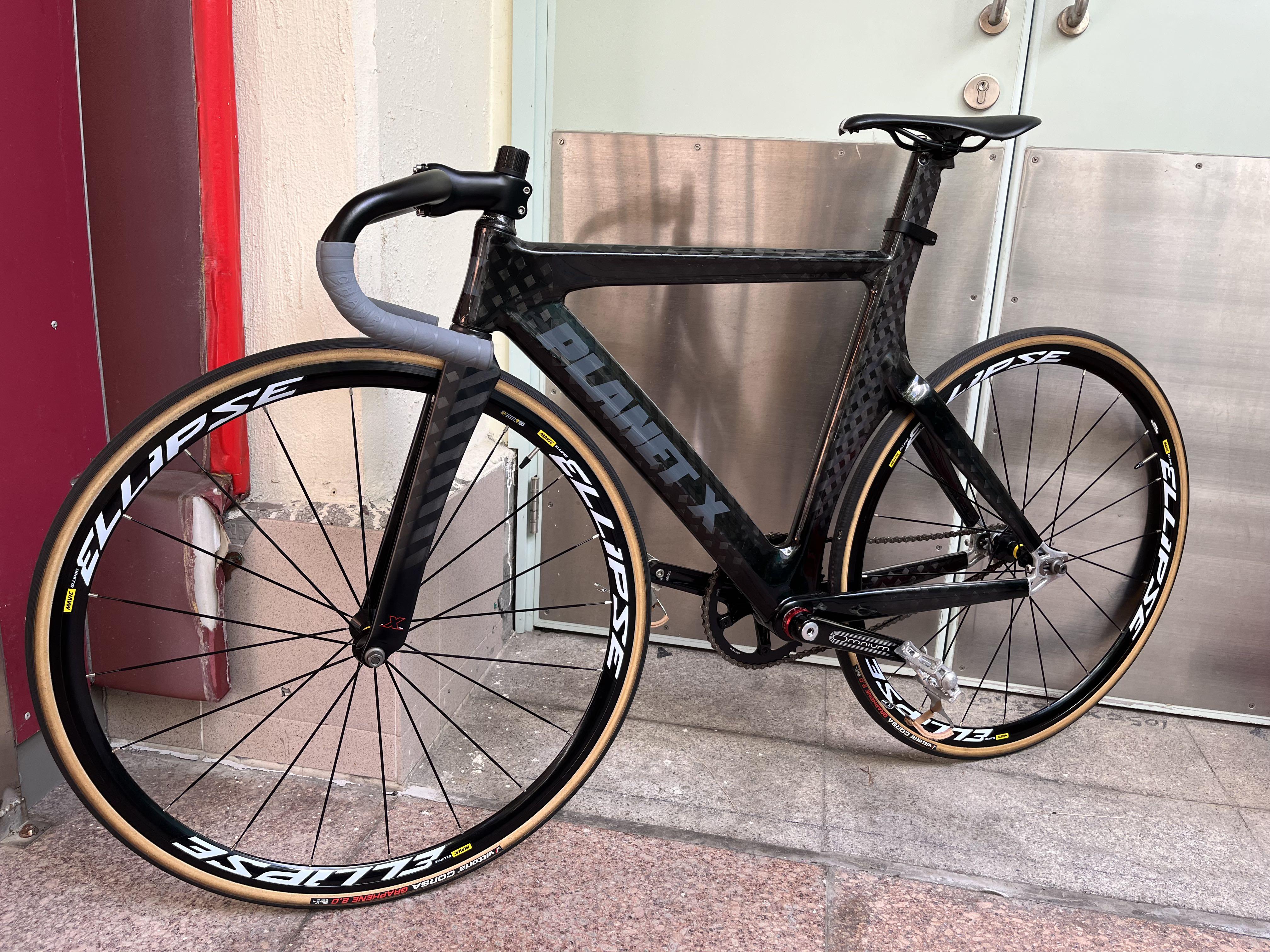 Planet x pro carbon track frameset top