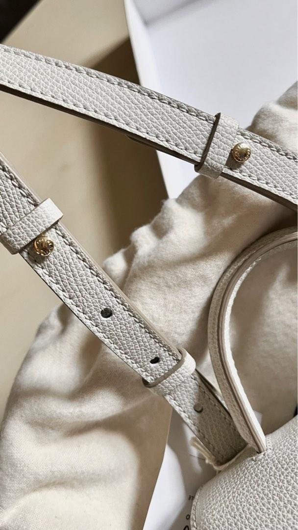 Polène | Bag - numéro Un Nano - Chalk Textured Leather