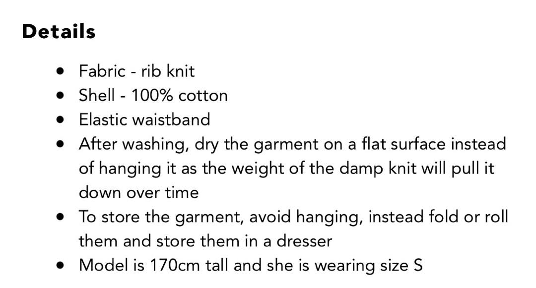 Poplook knit skirt (Category: Bottoms) located in Shah Alam. Submitted by littlemisslala (Listing ID 1179497376, Image 3). Description: Poplook Sufiya Ribbed Knit Skirt - Size M. - pakai 2 3 kali masa third trimester pregnant. - now mcm too big for me sbb dah tak pregnant 😂 - condition masih mcm baru - dm for more photo.
