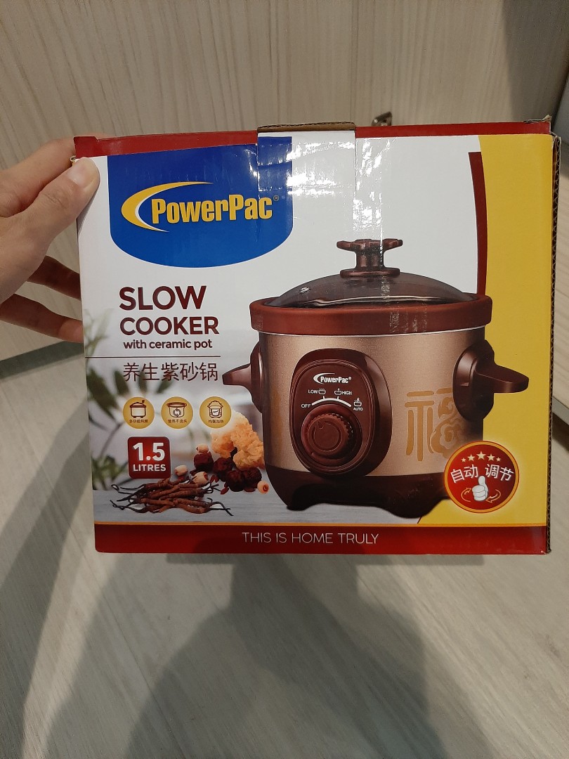 PowerPac slow cooker, TV & Home Appliances, Kitchen Appliances, Cookers