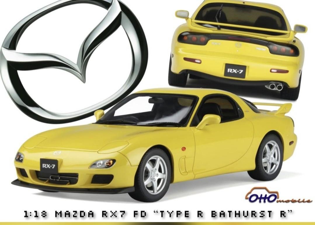 PRODUCT DESCRIPTION 1/18 OTTO 1999 Mazda RX7 FD Type R Bathurst R ...