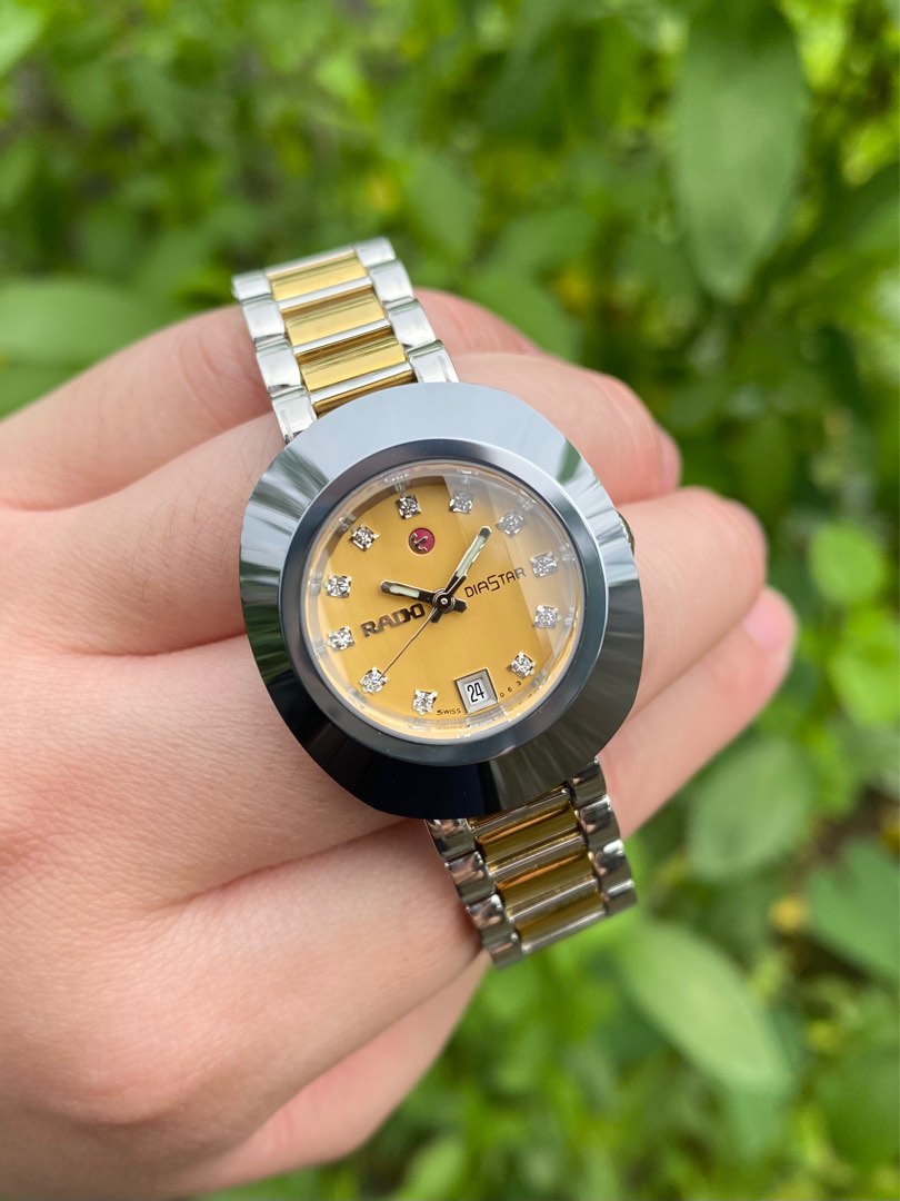 Rado two tone ladies watch sales