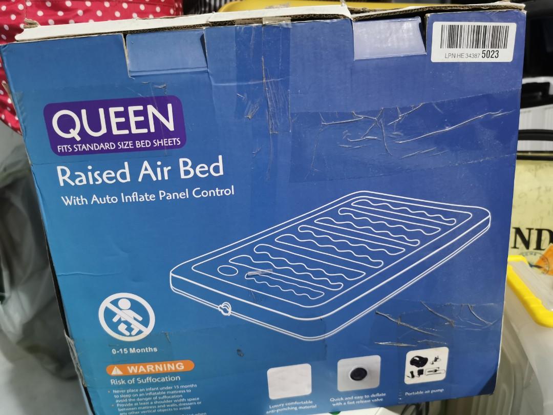 Raised air bed, Furniture & Home Living, Furniture, Bed Frames