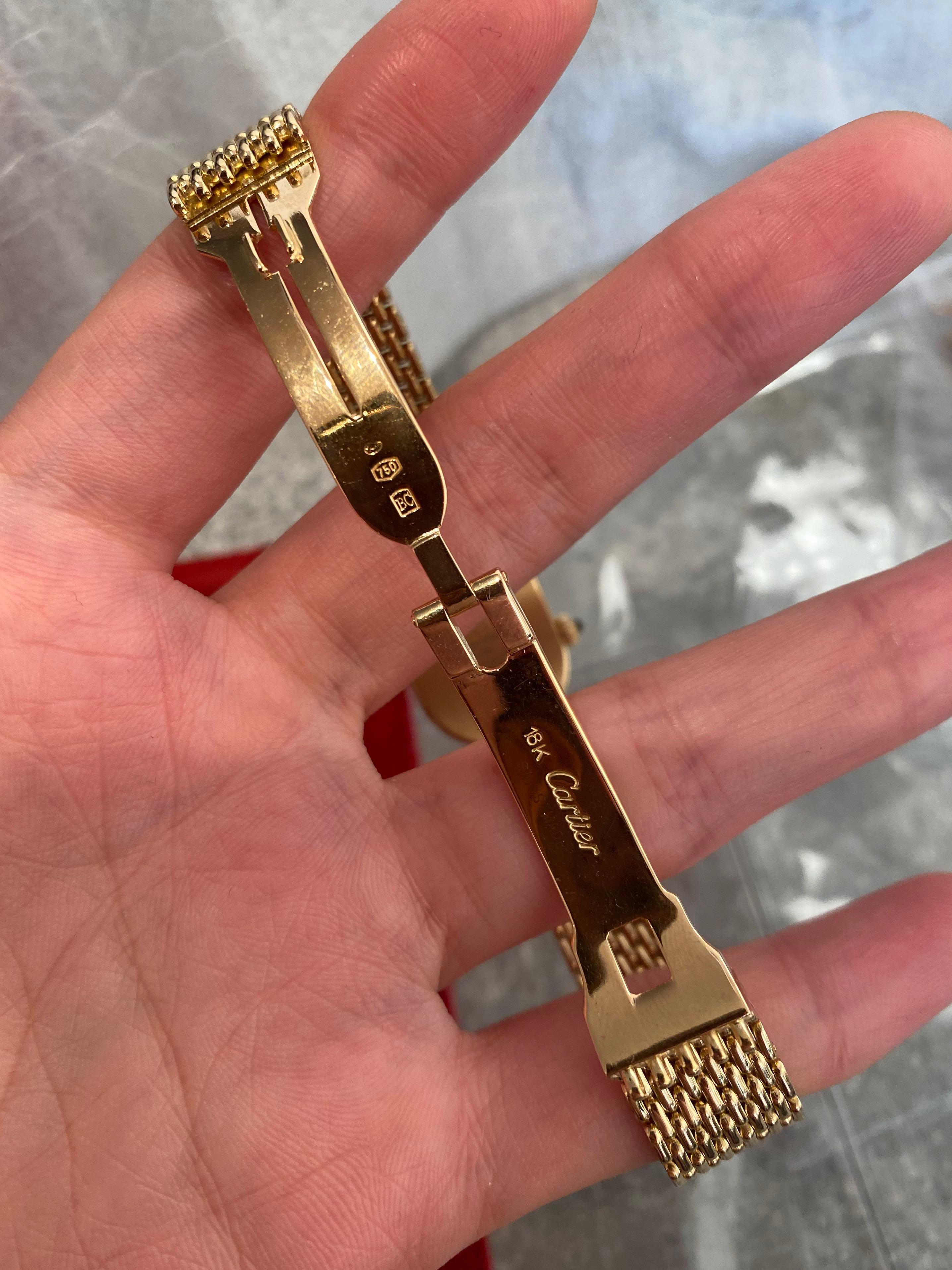 Authentic Cartier Medium Juste un Clou 18k Yellow Gold Nail Bracelet, Size  18