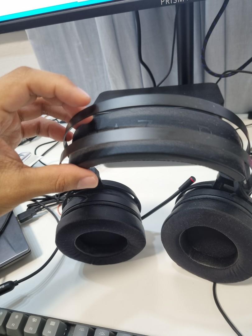 Razer Nari headphones (mic not working), Audio, Headphones & Headsets
