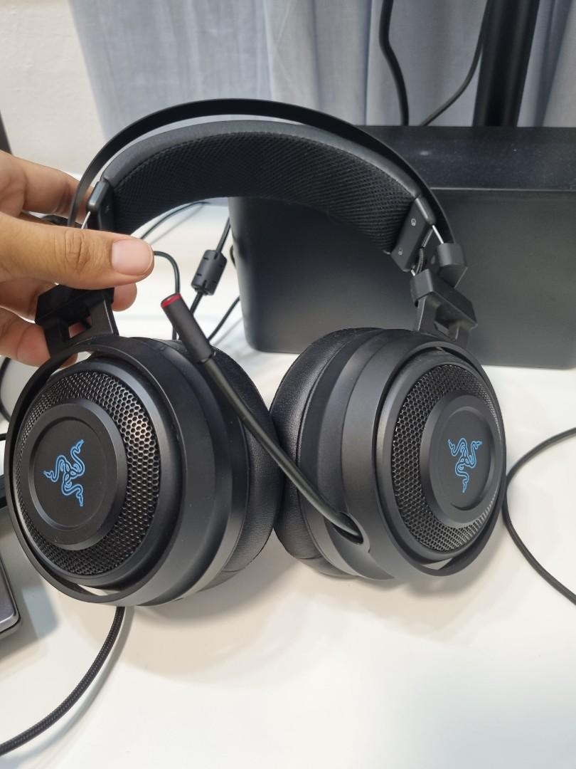Razer Nari headphones (mic not working), Audio, Headphones & Headsets