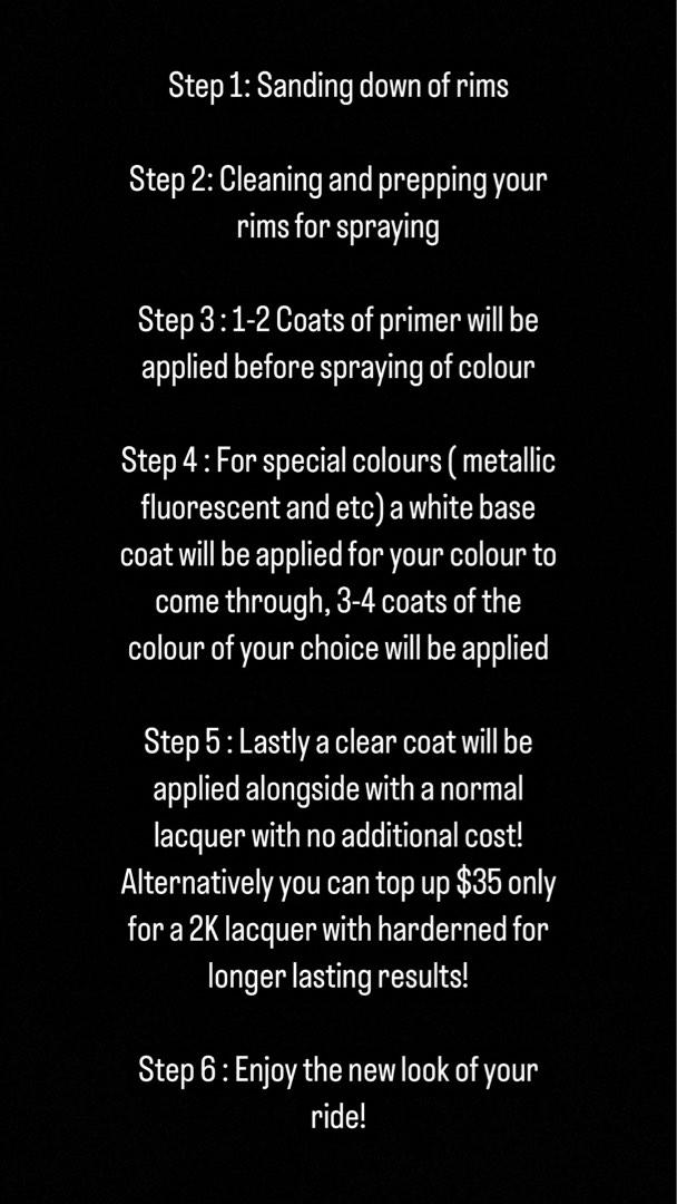 RIM CALIPER SPRAY WITH 2K LACQUER! KERB RASH REPAIR STOCK ALLOY RIMS