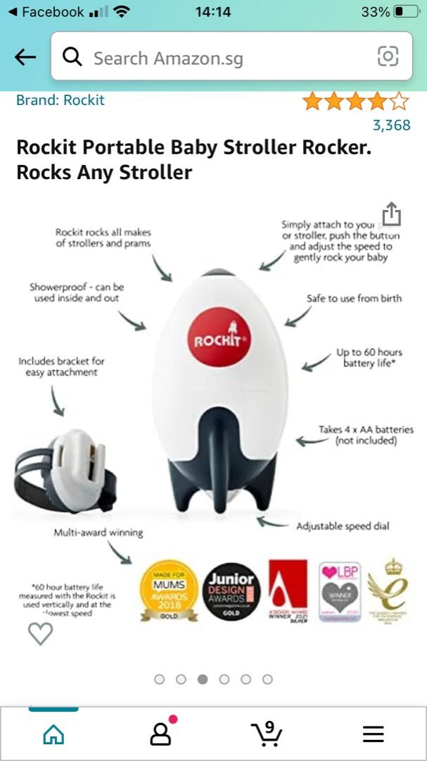 Rockit stroller rocker discount