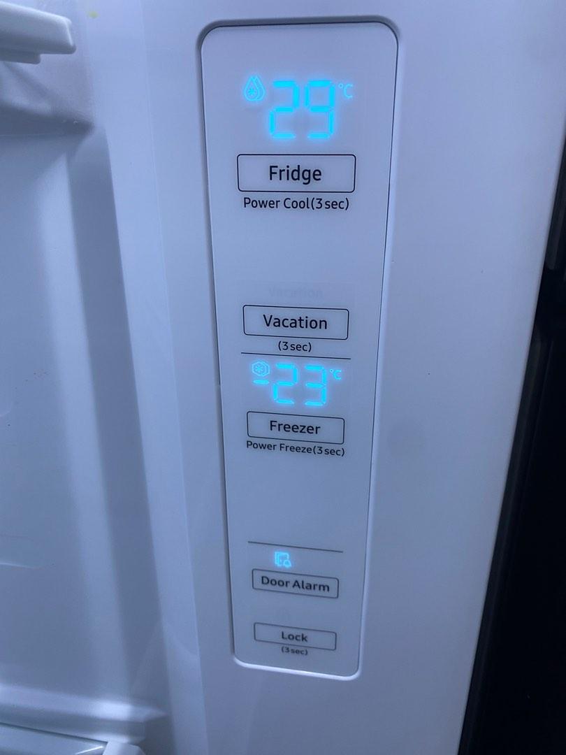 Samsung 2Ticks Digital Inverter Side by Side Fridge, 647L, TV & Home