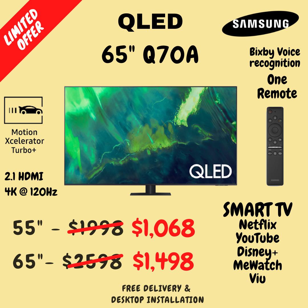 Samsung 65 inch BU8000 BU8100 LATEST MODEL 65BU8000 65BU8100