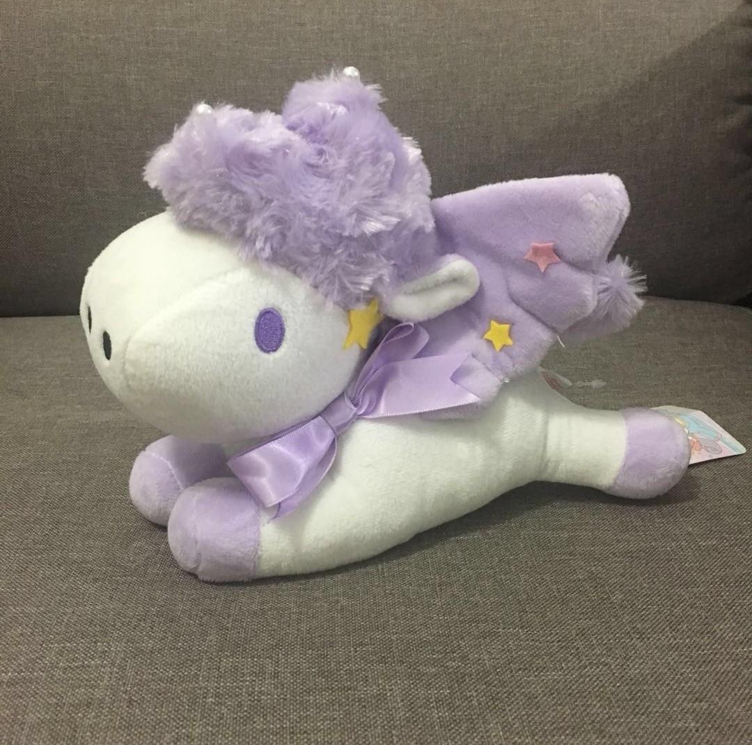 Little twin stars unicorn plush 2025