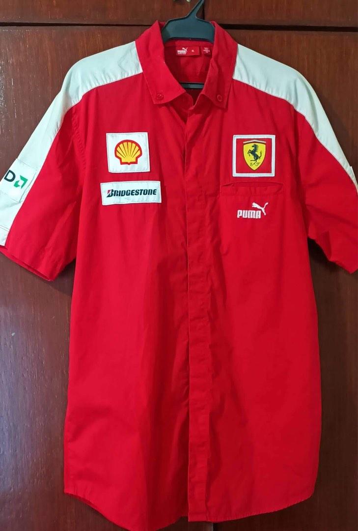 Scuderia Ferrari F1 pit crew uniform by puma, Men's Fashion, Tops ...