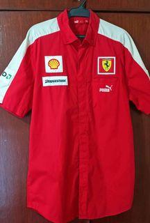 Scuderia Ferrari F1 pit crew uniform by puma