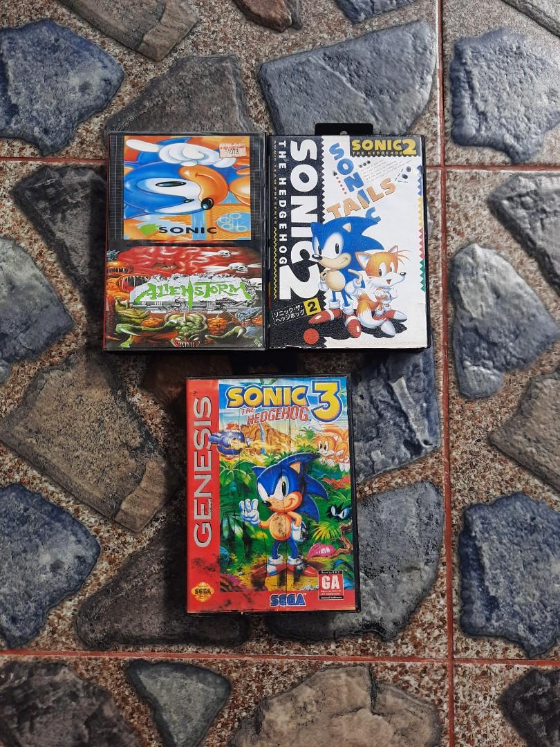 Sega game cassette sonic, Hobbies & Toys, Toys & Games on Carousell
