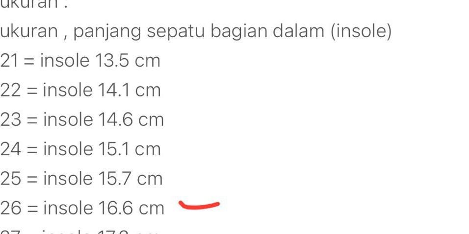 Sepatu anak perempuan flat shoes baru ukuran 26