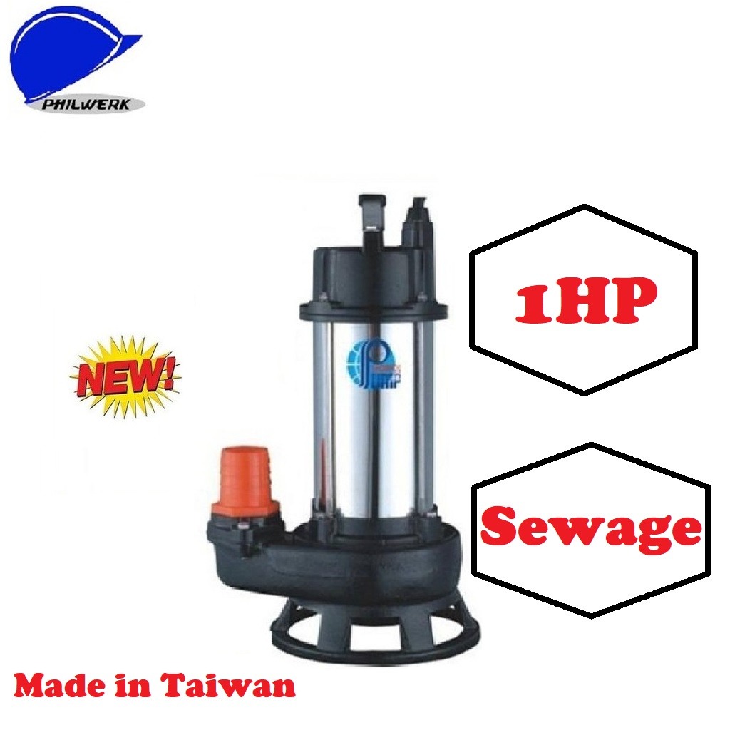 Showfou Submersible Pump 1HP (Sewage), Commercial & Industrial