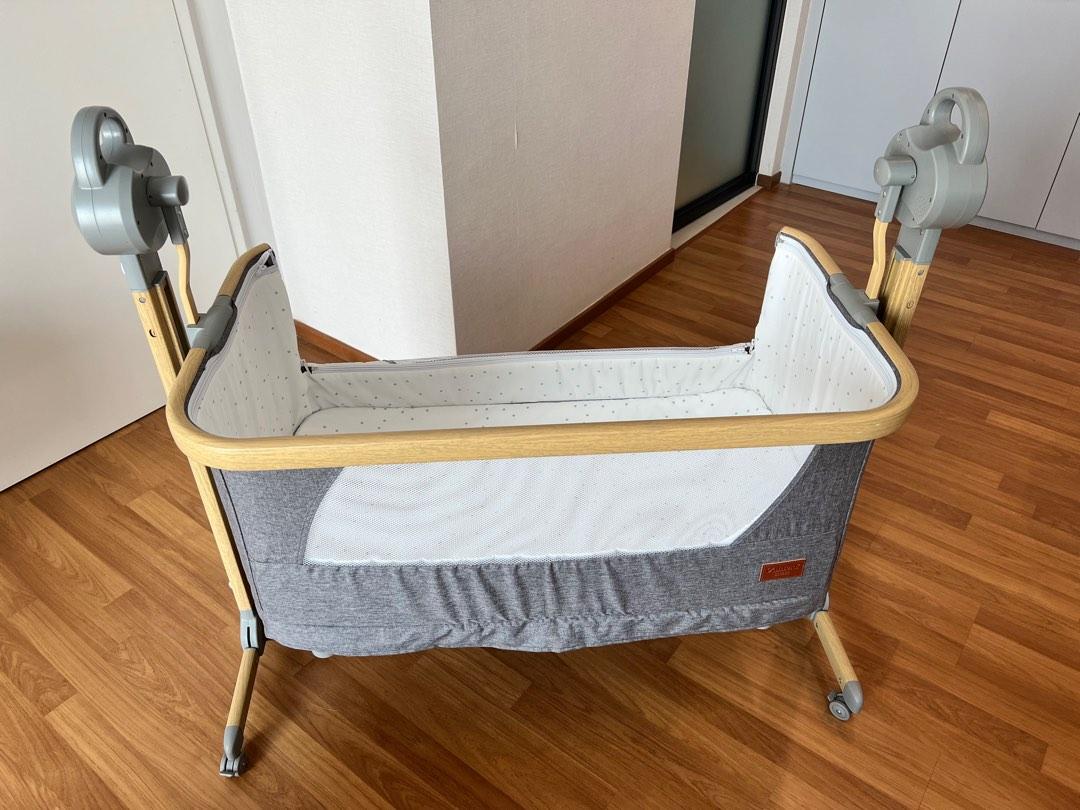 Side Sleeping Cot & Motorised Swing, Babies & Kids, Baby Nursery & Kids
