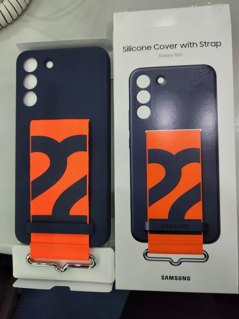 Silicone cover with strap samsung galaxy s22+ (Category: Cases & Sleeves) located in Caloocan City. Submitted by willjr (Listing ID 1179472958, Image 1). Description: brand new fitted only samsung galaxy s22+ silicone cover with strap.