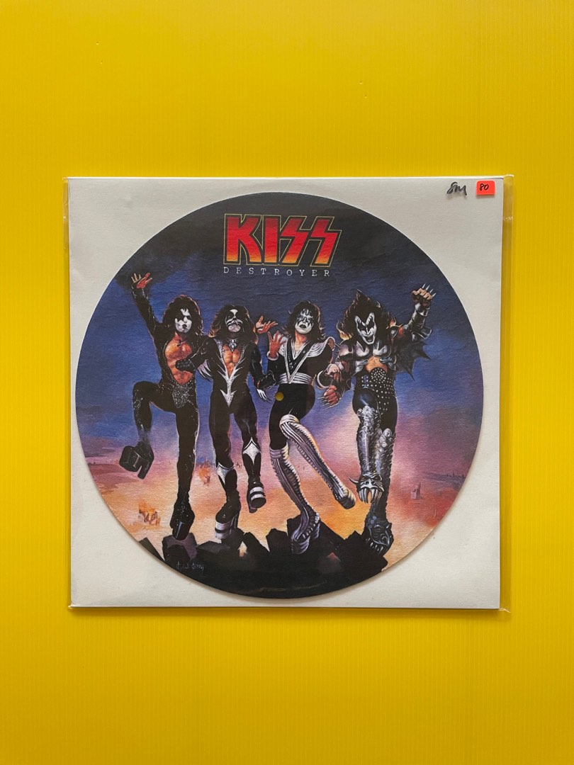 Slipmat Kiss Band Turntable Record Player, Audio, Other Audio Equipment