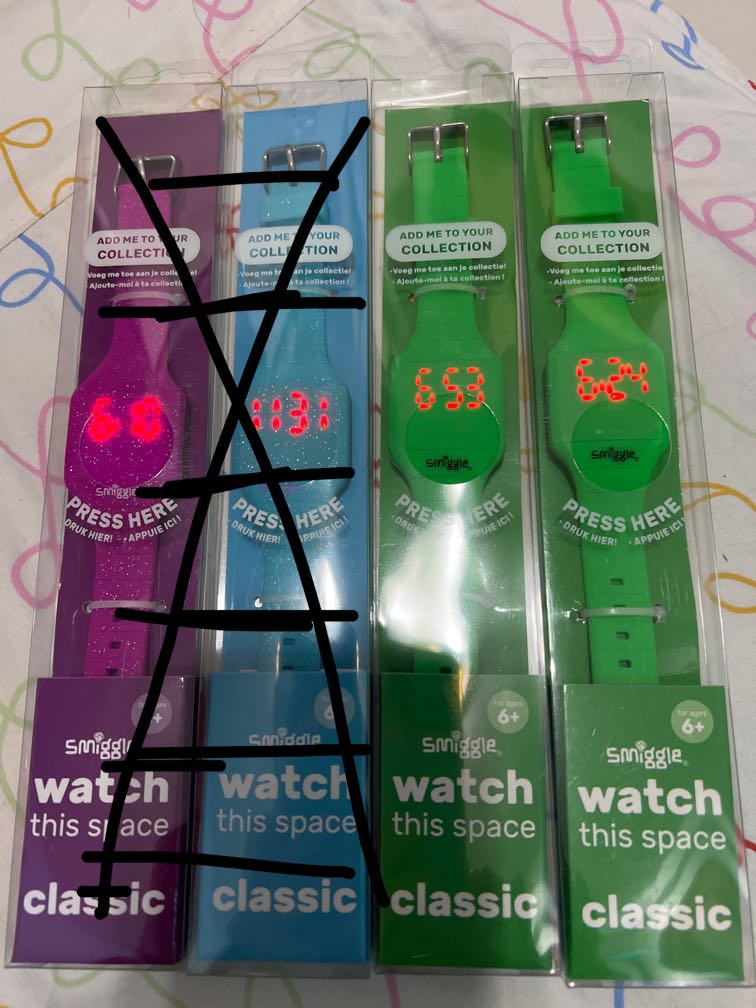 Smiggle watch, Babies & Kids, Babies & Kids Fashion on Carousell