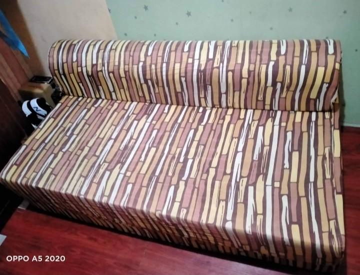 Sofa bed uratex queen size, Furniture & Home Living, Bedding & Towels