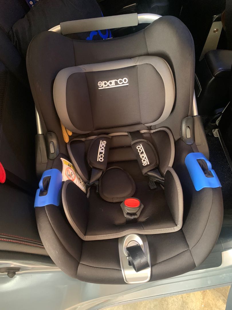 Sparco SPC3004GR baby seat, Babies & Kids, Going Out, Car Seats on Carousell