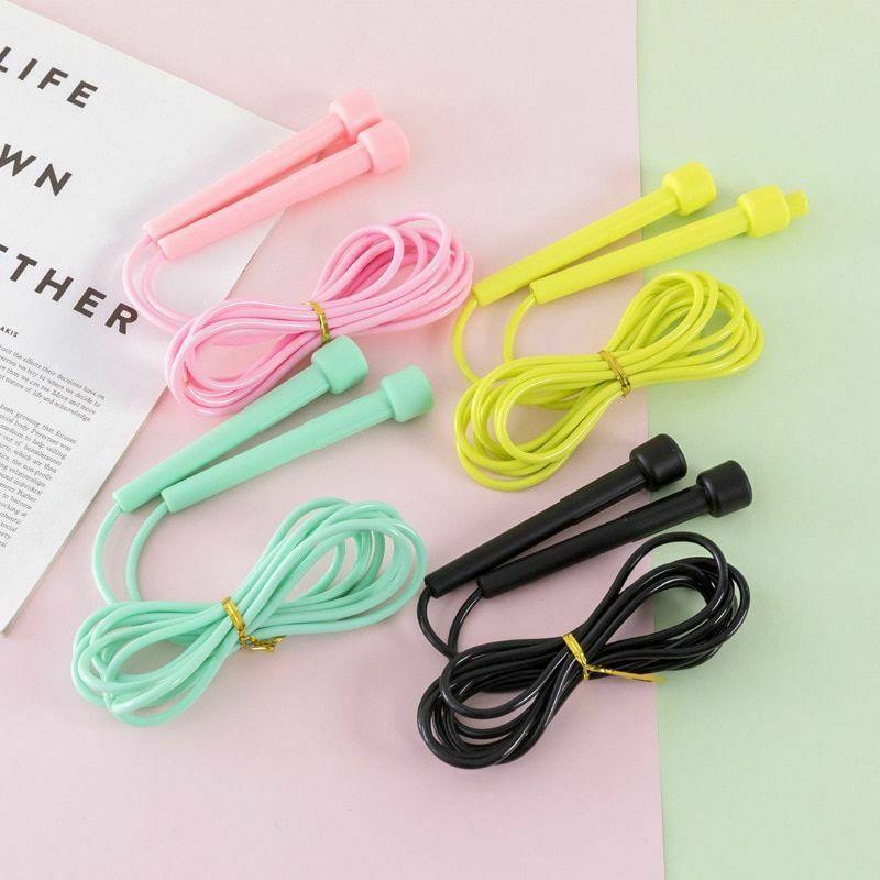 Speed Skipping Rope PVC Fitness Weight Loss Portable Jump Unisex