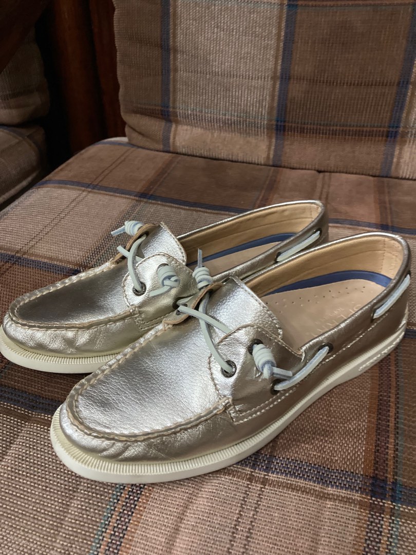 Sperry Shoes Women s Authentic Metallic Shoes
