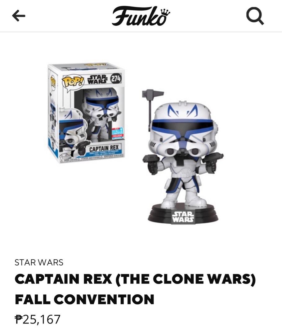 Funko pop sales rex star wars