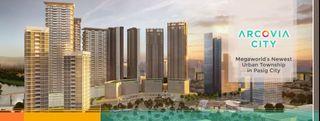 STUDIO FOR SALE  AT ARCOVIA CITY PASIG CITY Pre-selling NO DOWNPAYMENT