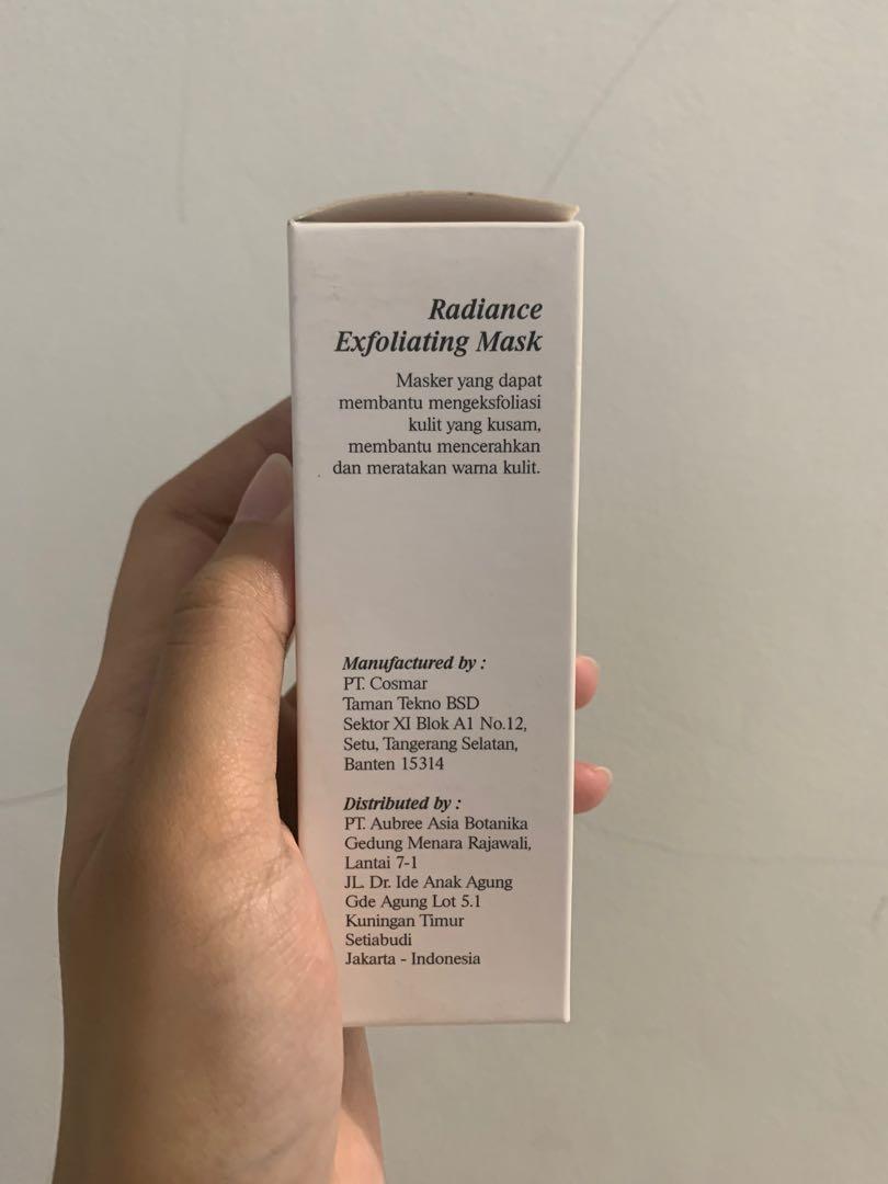 The Aubree Radiance Exfoliating Mask, Kesehatan & Kecantikan, Kulit