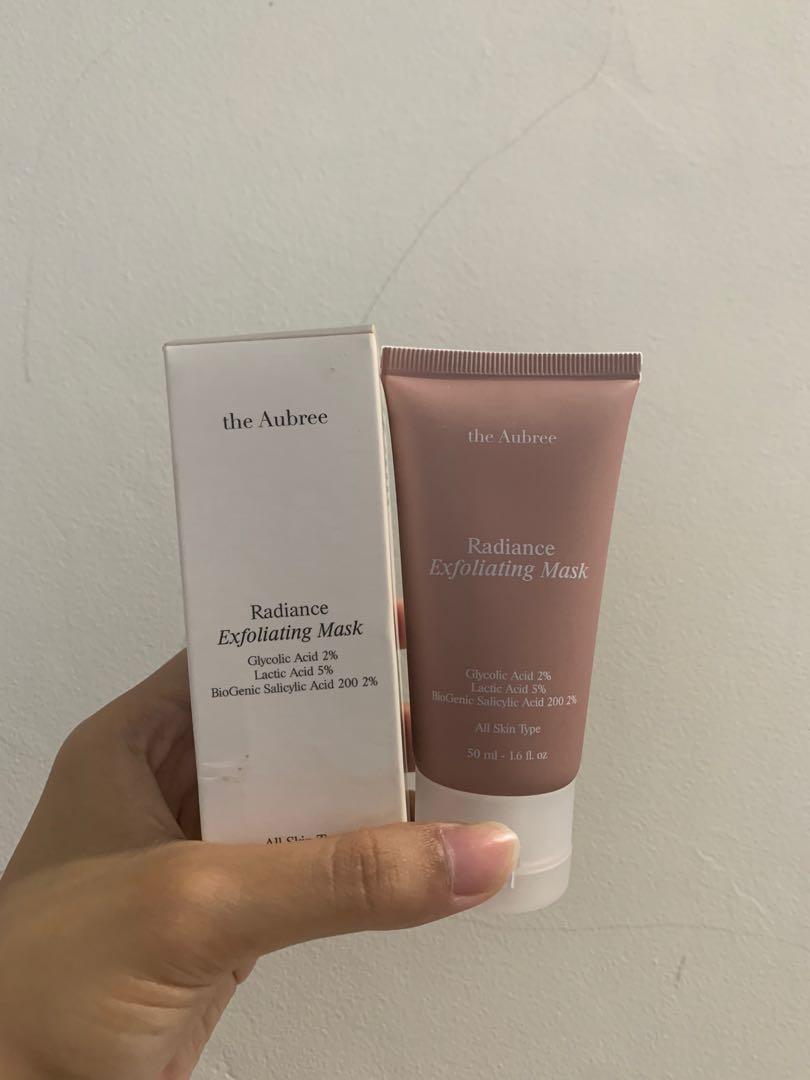 The Aubree Radiance Exfoliating Mask, Kesehatan & Kecantikan, Kulit