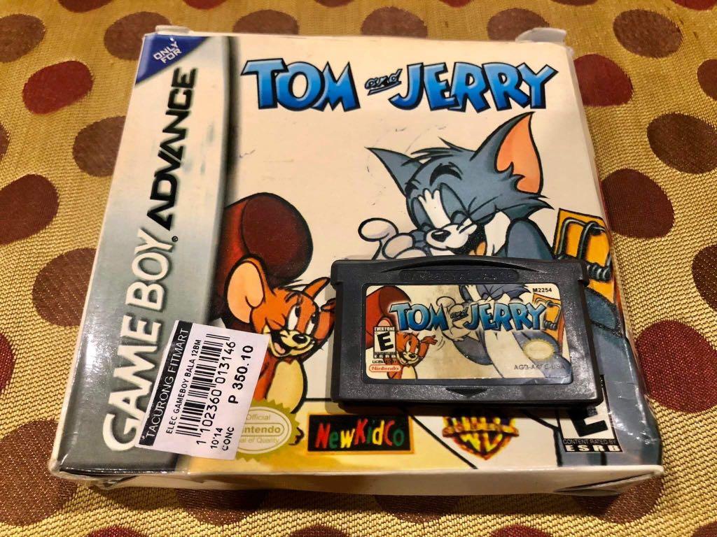 TOM & JERRY Nintendo Gameboy GB GBC GBA Cartridge Only Tbe USA