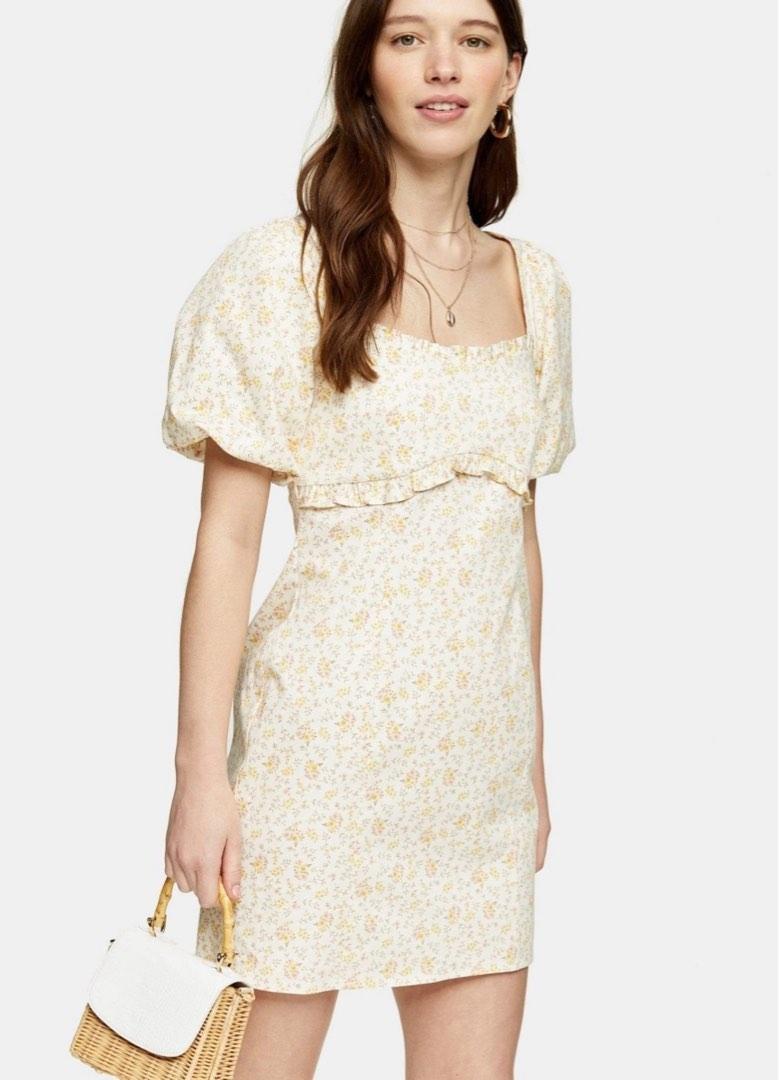 Topshop floral tea dress cheap