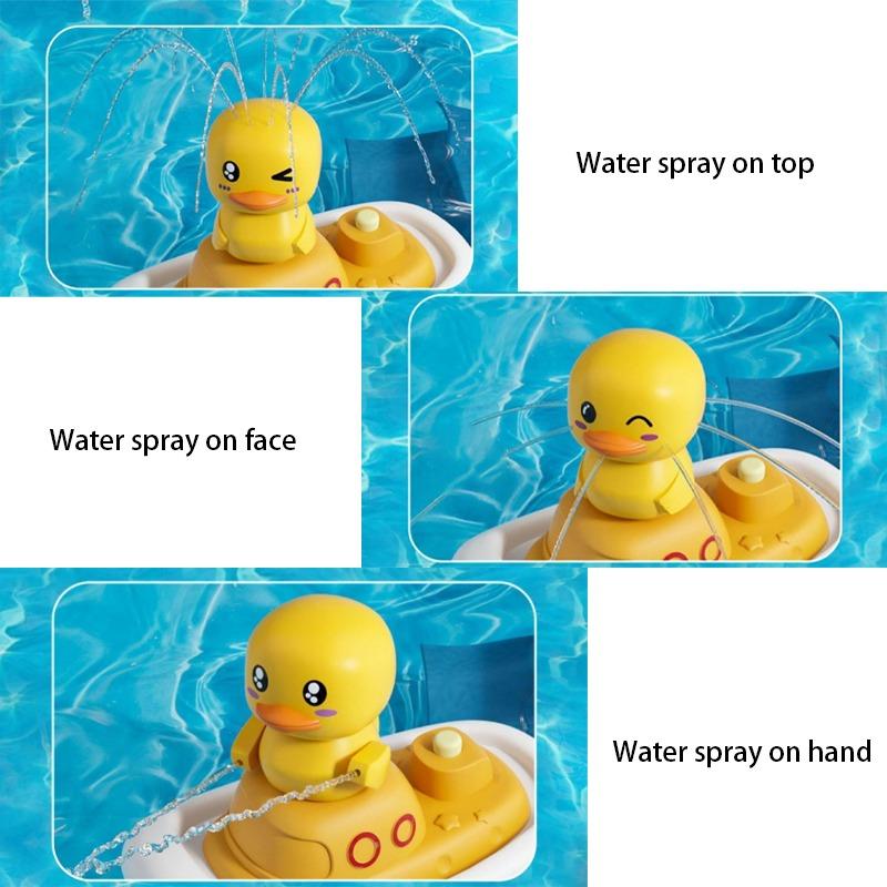 Bath Toys for Toddlers 1-3 3-5,Baby Bath Toys Cute Duck Cat
