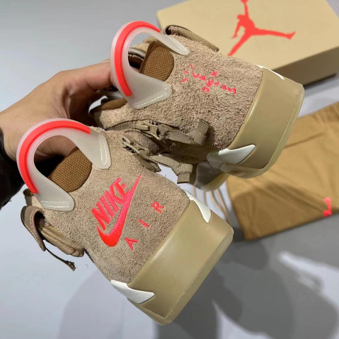 travis scott shoes khaki