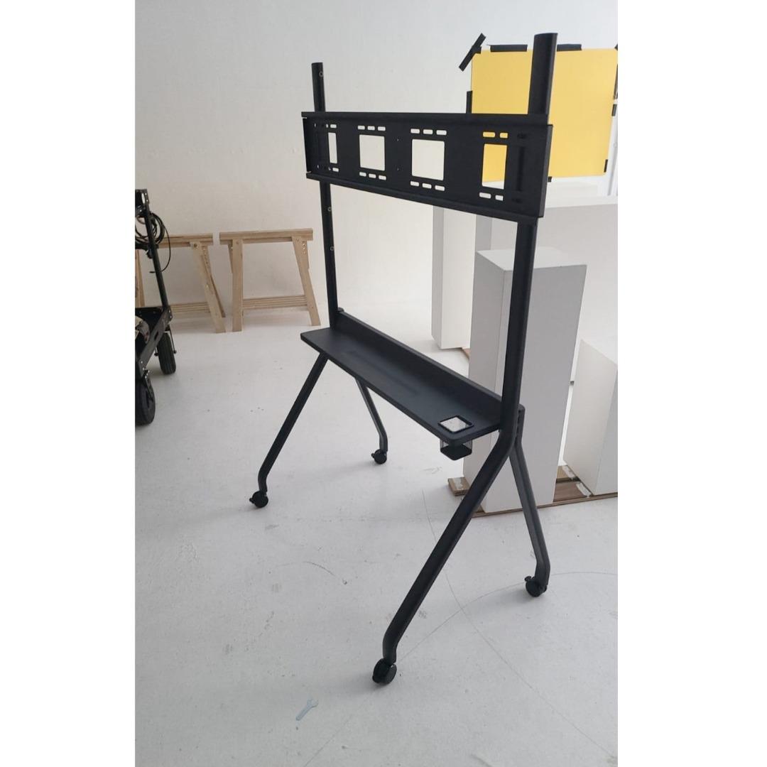 5586 inch TV stand wall mount Jamboard bracket and laptop soundbar