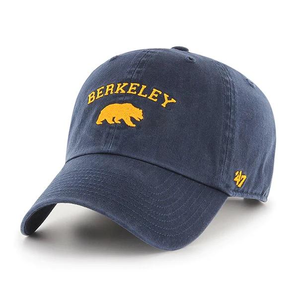 UC BERKELEY Bear Mascot Navy Cap (47 Brand), Men's Fashion