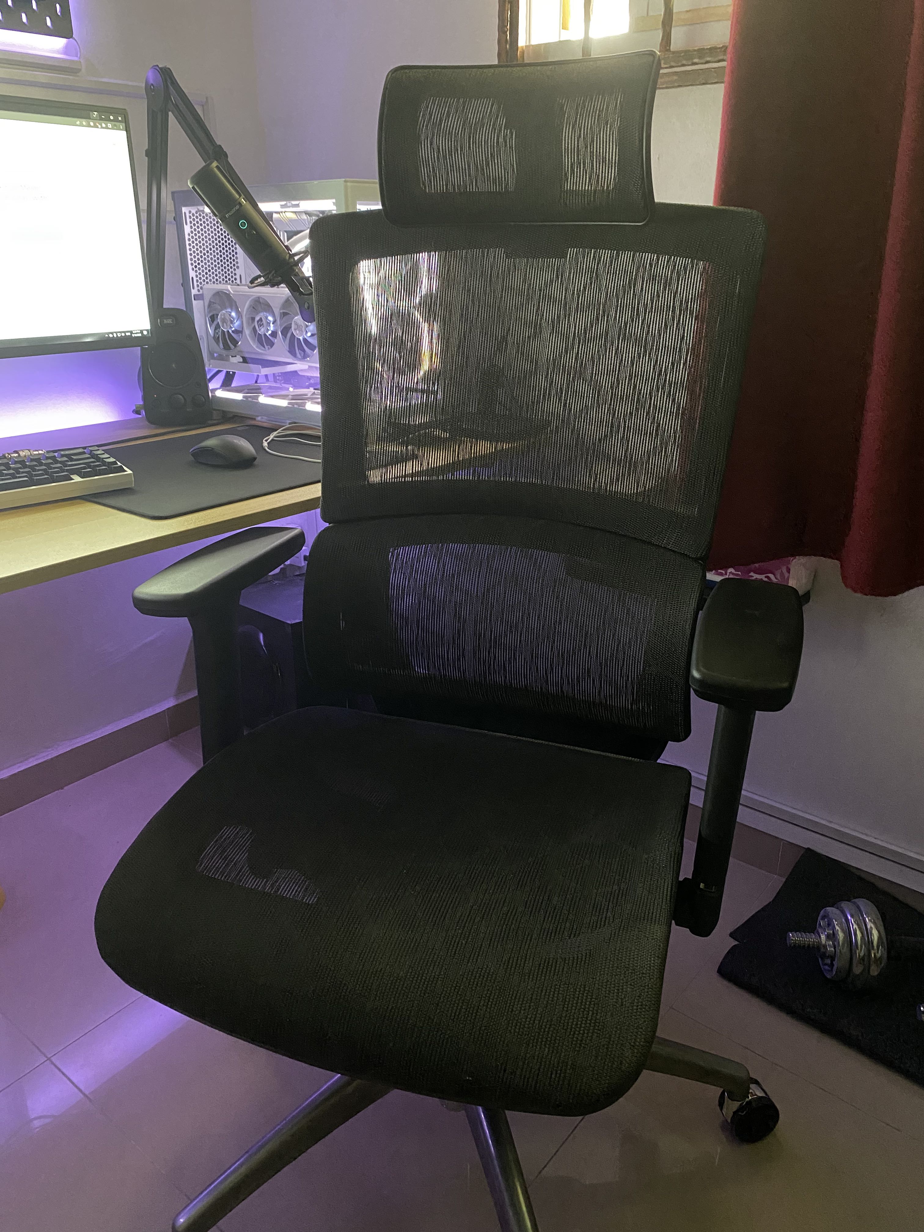 UMD Full Mesh Ergonomic Office Chair, Furniture & Home Living ...