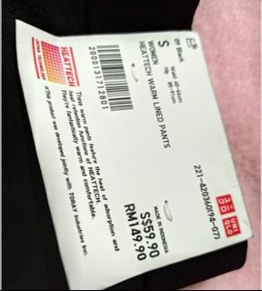 Uniqlo WOMEN HEATTECH Leggings 069587 MEDIUM, Women's Fashion, Bottoms,  Other Bottoms on Carousell