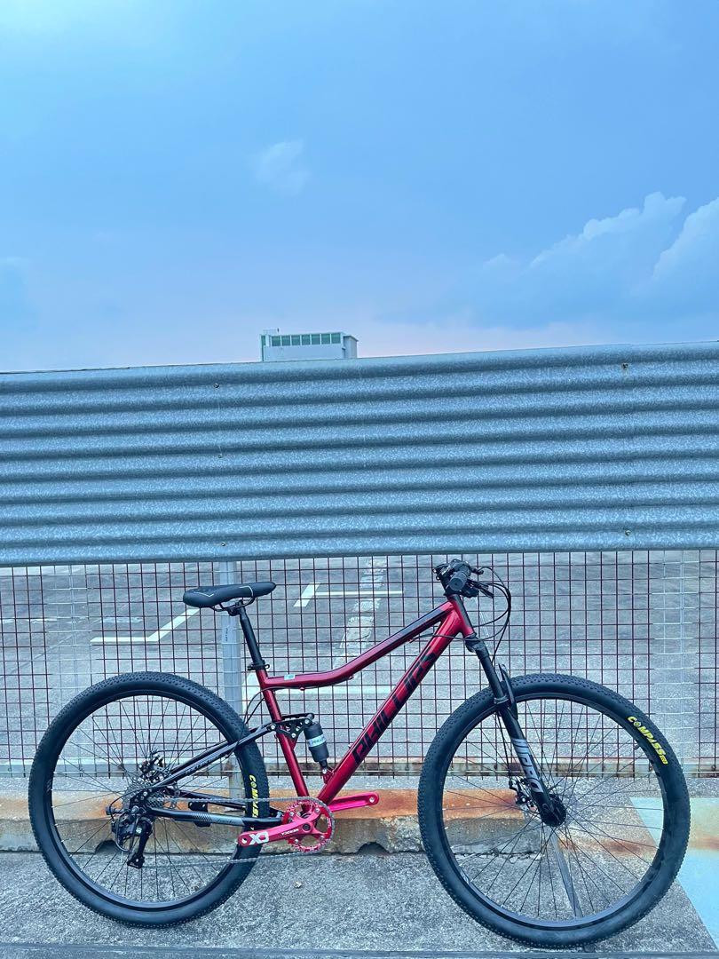 xmas sale Phillips x raleigh SEARCHER full suspension 1x9 single chainring 36T crankset soft tail MTB mountain bike bicycle