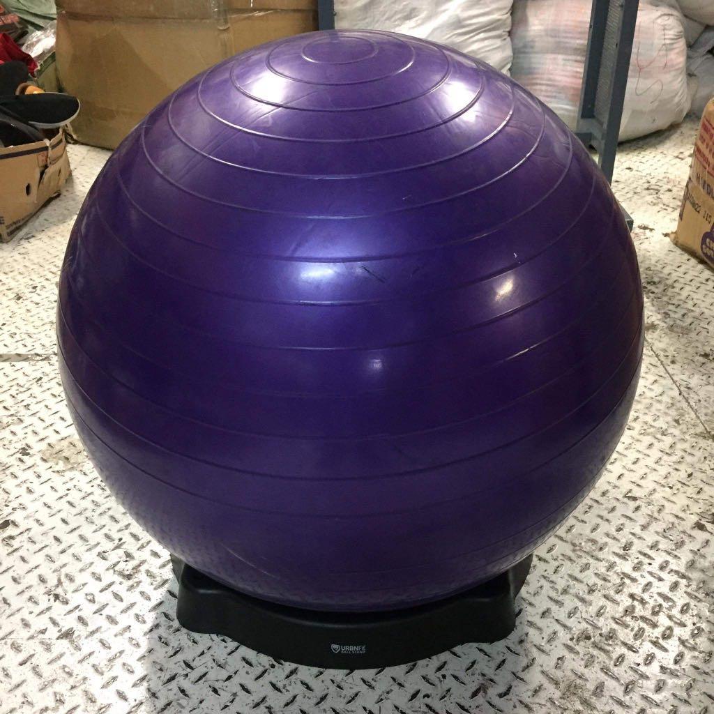 URBNFit Exercise Ball Chair Stand Base, Sports Equipment, Exercise & Fitness, Toning