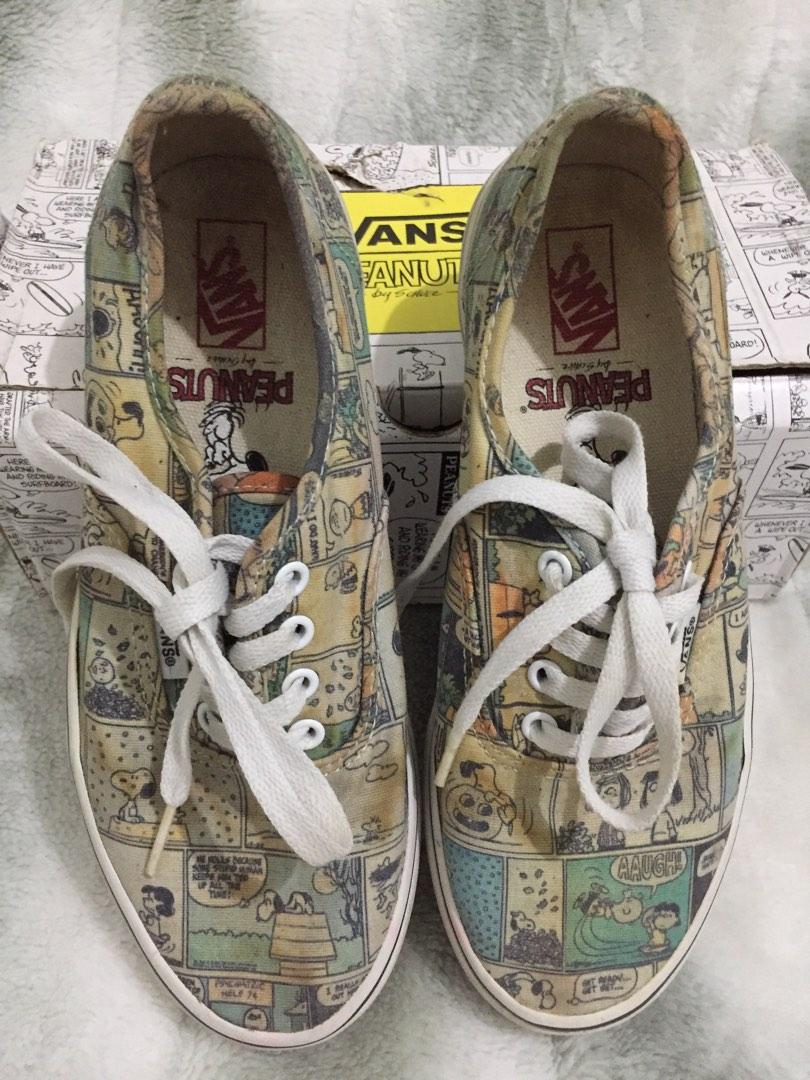 Vans Limited Edition Peanuts Comic Snoopy Sneakers